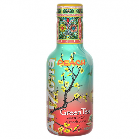 Arizona Thé vert Pêche Pet 50cl - 6 bouteilles