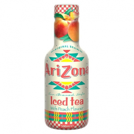 Arizona Iced Tea Pêche flavour Pet 50cl - 6 bouteilles