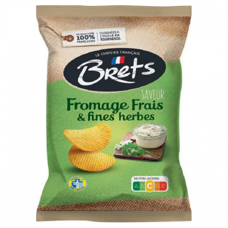 Chips Brets Fromage frais et fines herbes 125g - 10 paquets