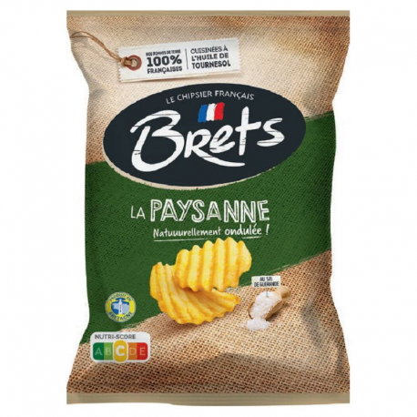 Chips Brets Nature paysanne 125g - 10 paquets