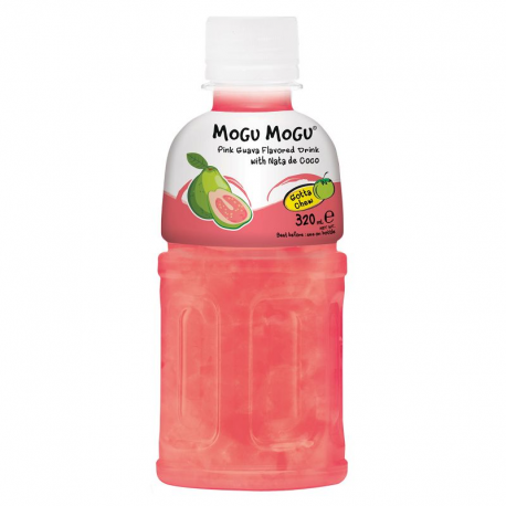 ~Mogu Mogu Goyave Pet 32cl - 24 bouteilles