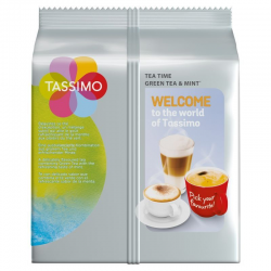 Tassimo Tea Time Thé vert à la menthe (16 dosettes) - les 5 paquets