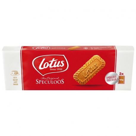 Spéculoos original Lotus 250g (2x125g) - 10 paquets