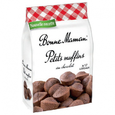 Petits muffins au chocolat Bonne Maman 235g - 10 paquets