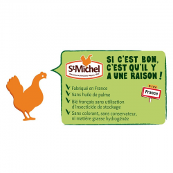 Madeleines natures St Michel 85g - 24 paquets