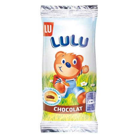 Lulu l'ourson chocolat 30g carton vrac de 48