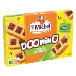 Doomino Chocolat Noisettes 180g St Michel - 9 paquets