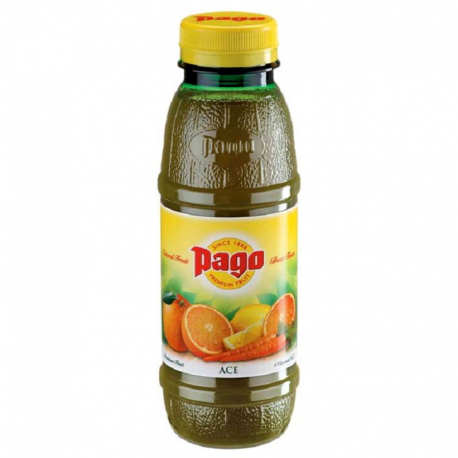 Pago ACE (orange/carotte/citron) Pet 33cl - 12 bouteilles