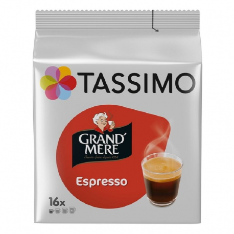 Tassimo Grand-Mère Espresso 104g (16 dosettes) - les 5 paquets