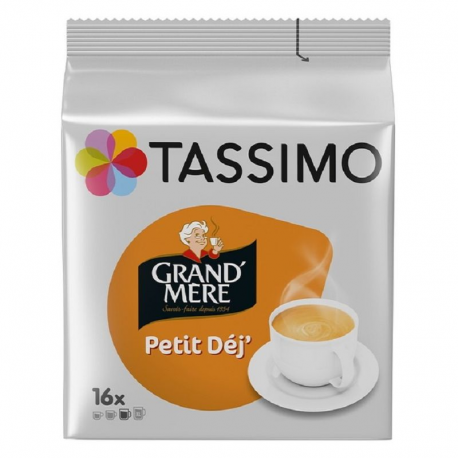 Tassimo Grand-Mère Petit déj 132.8g (16 dosettes) - les 5 paquets