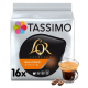 Tassimo LOR Café Espresso Delizioso 104g (16 dosettes) - les 5 paquets