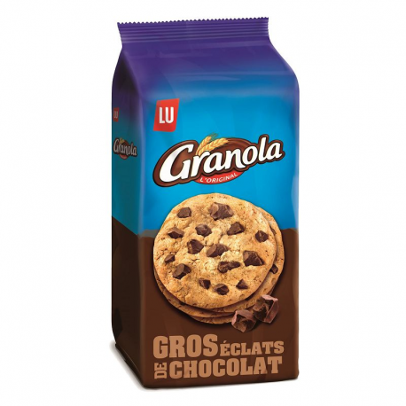 Cookies extra chocolat Granola LU 184g - 10 paquets