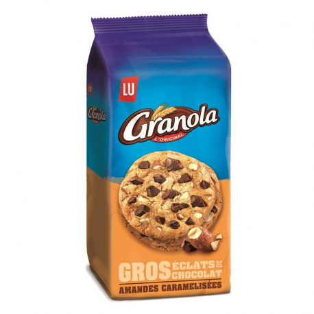 Cookies extra amandes caramélisées Granola 184g LU - 10 paquets
