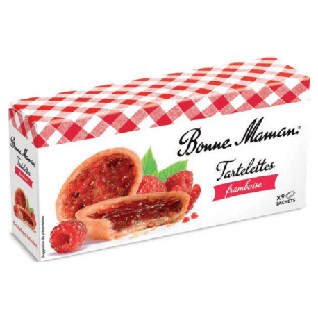 Tartelettes framboise Bonne Maman 135g - 12 paquets
