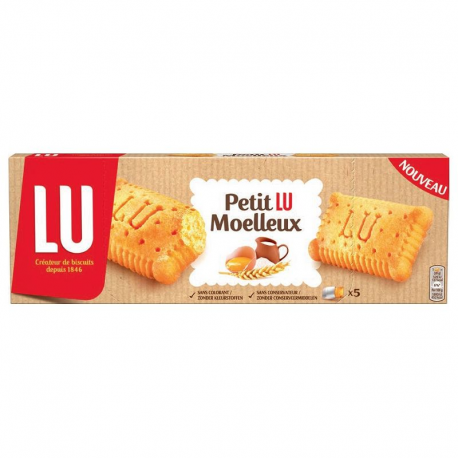 Petit LU moelleux nature 140g - 7 paquets