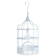 Cage en métal H. 24cm BLANC - pièce