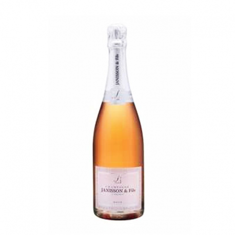CHAMPAGNE Brut Rosé JANISSON et FILS - 75cl CARTON DE 6