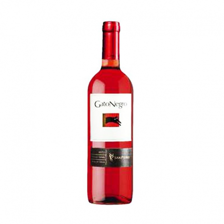 MERLOT Gato Negro San PEDRO rosé - 75cl CARTON DE 6