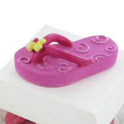 Tong fuchsia - 16 pièces **1 LOT**