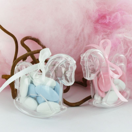 Cheval à bascule en plexiglass - pièce