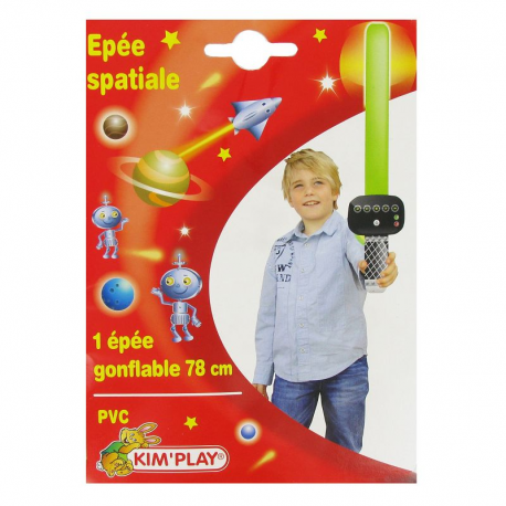 Epée spatiale gonflable 78cm - pièce