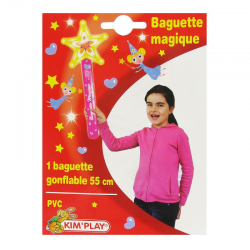 Baguette magique gonflable 55cm - pièce