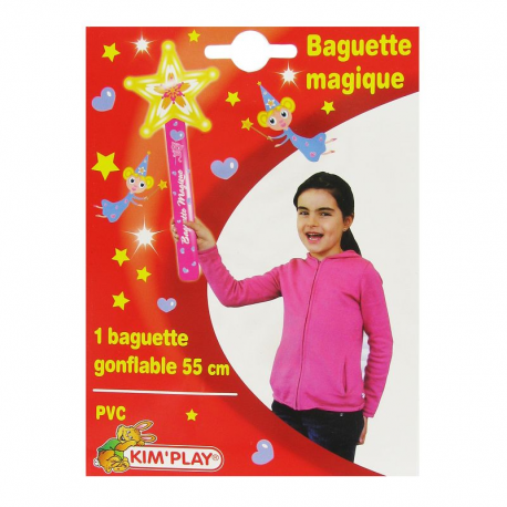 Baguette magique gonflable 55cm - pièce