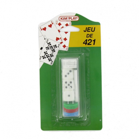 Jeu du 421 - pièce