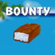 Bounty lait 57g - boîte de 24