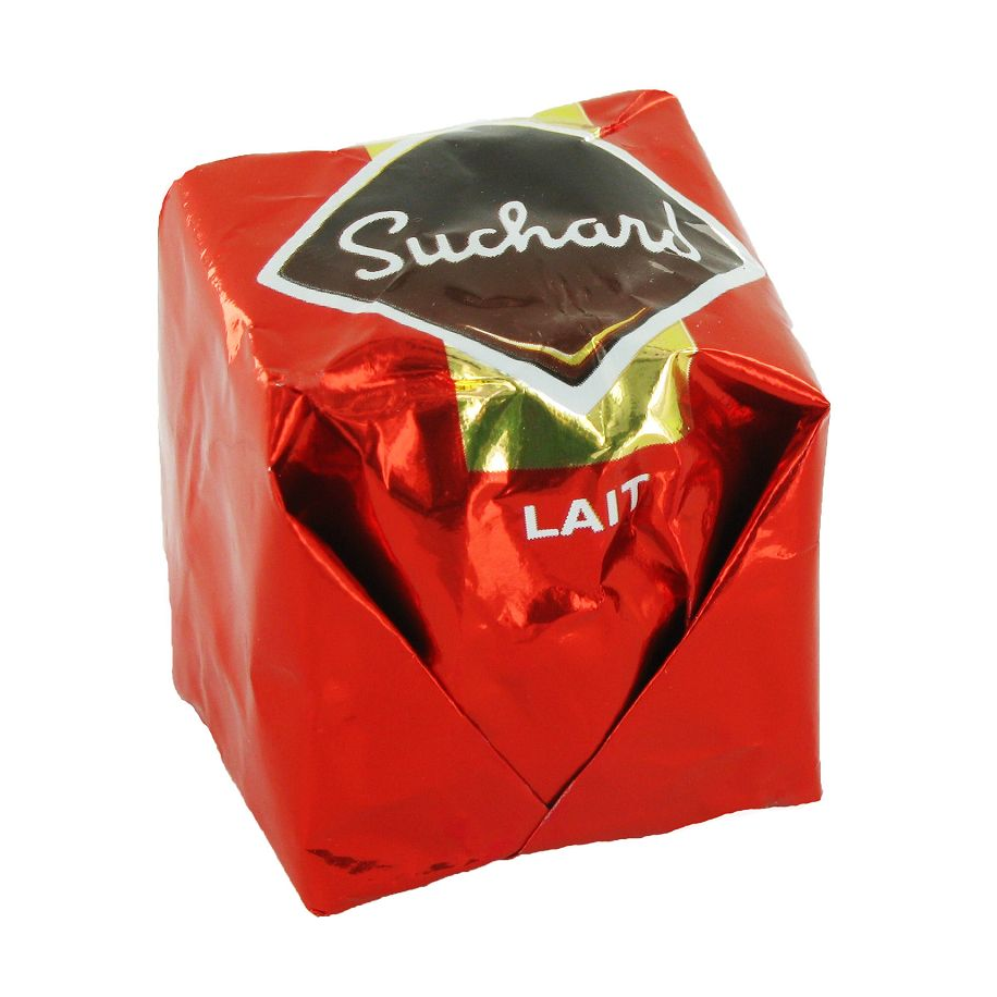 Suchard Rouge Rochers au lait Suchard - boite de 24 Suchard | Valgourmand