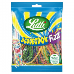Lutti Scoubidou Fizz 100g - 18 sachets