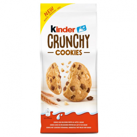 Kinder Crunchy Cookies T8 - carton de 15 boîtes