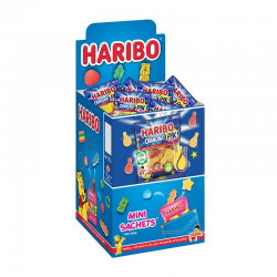 Bouteilles Orangina Pik 40g HARIBO - 30 sachets