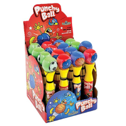 Punchy Ball Funny Candy - boîte de 16