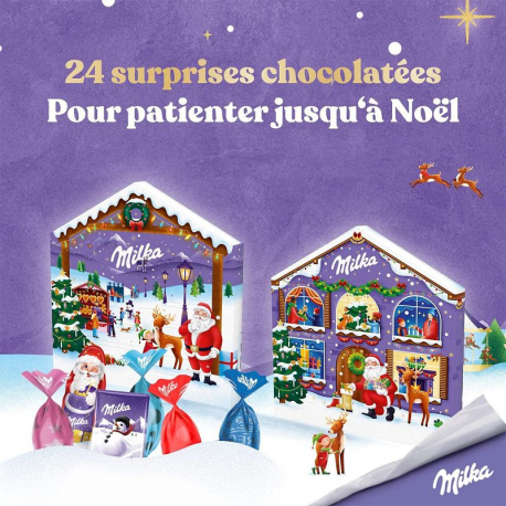 Calendrier de l'avent Magic mix Milka - 147g