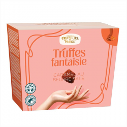 ~Truffes fantaisies aux éclats de caramel et beurre salé - ballotin de 200g