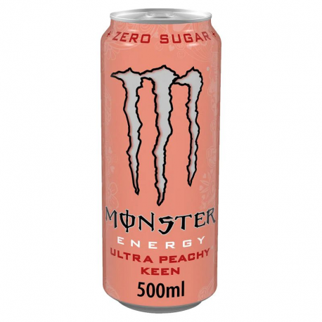 Monster Ultra Peachy Keen boîte 50cl - 12 canettes