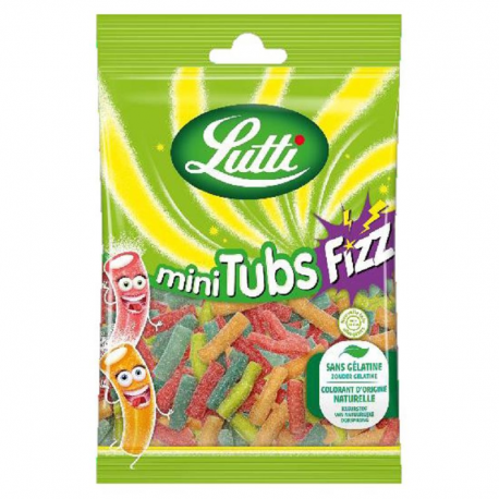 Lutti Mini Tubs Fizz 90g - 14 sachets