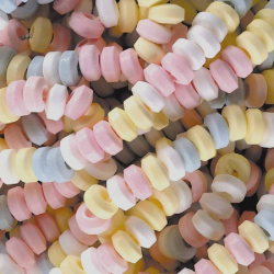Colliers nus de bonbon dextrose - 100 pièces