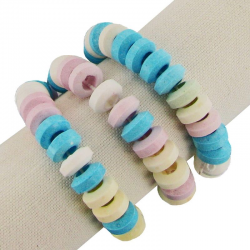 Colliers nus de bonbon dextrose - 100 pièces