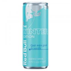 Red Bull Winter Editon Mûre Givrée vanille 25cl - par 24 boîtes