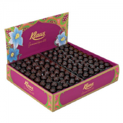 PRECOMMANDE Boules chocolat noir et crème - boîte présentoir de 3kg