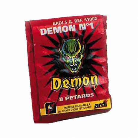 Pétards démon n°1 - cartouche de 150 paquets de 8