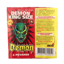 Pétards démon King Size - cartouche de 40 paquets de 6