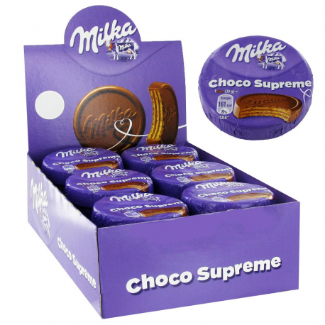 Choco suprême Milka 30g - boîte de 30