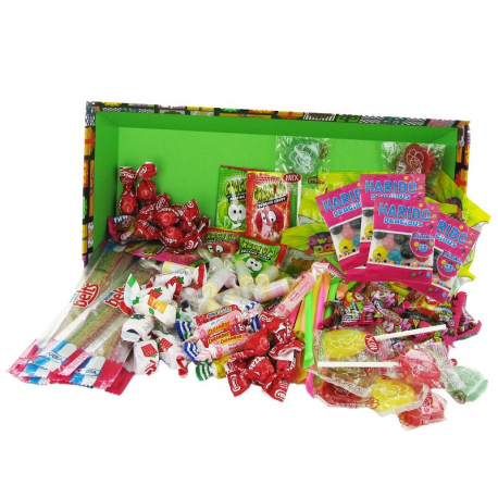 Méga pack de 200 bonbons assortis emballés individuellement