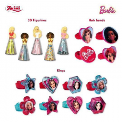 Oeufs chocolat figurine licence Barbie - boîte de 24