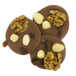Mendiants au chocolat au lait - boîte de 1kg