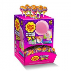 ~Sucettes Chupa XXL Playlist Gum - Nouvelle box de 60