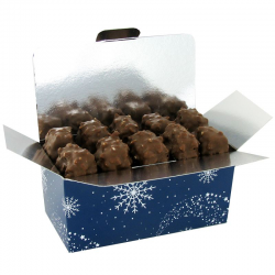 PRECOMMANDE Malakoffs praliné lait à l'ancienne - ballotin de 250g